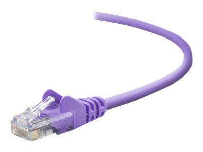 Belkin A3L791-10-PUR-S 10 CAT-5e RJ-45 Snagless Duplex Patch Cable, Purple1