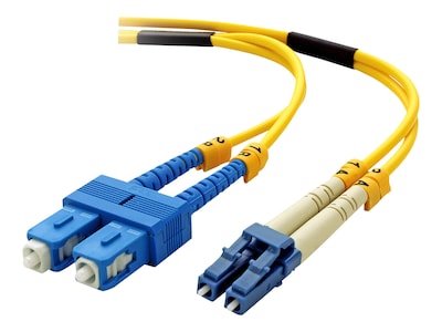 Belkin™ 6.6 Fiber Optic Singlemode LC/LC Duplex Cable