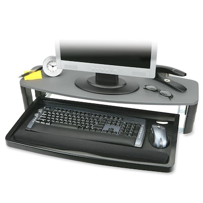 Kensington® Over/Under-desk Keyboard Drawer With SmartFit System; Gray