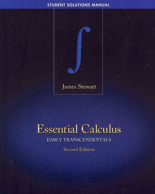 Essential Calculus: Early Transcendentals