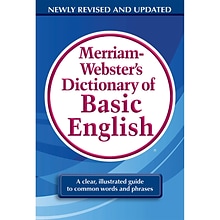 Merriam Websters Dictionary of Basic English, Paperback (9780877797319)