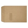 LUX Open End Window Envelopes 9 x 12, Grocery Bag Brown