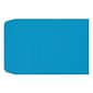 LUX Open End Open End Window Envelope, 9" x 12", Pool Blue, 250/Pack (LUX1590102-250)