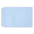 LUX Open End Open End Window Envelope, 9 x 12, Baby Blue, 500/Pack (LUX-1590-13-500)