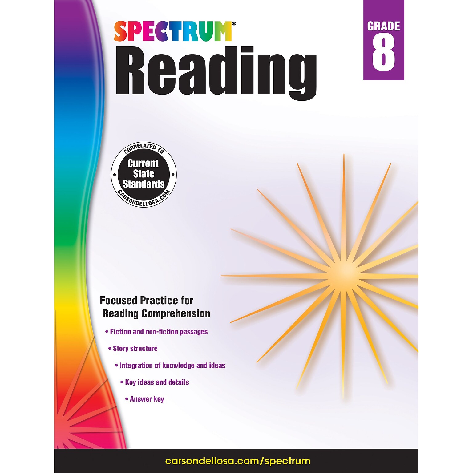 Spectrum Reading Workbook (Grade 8)