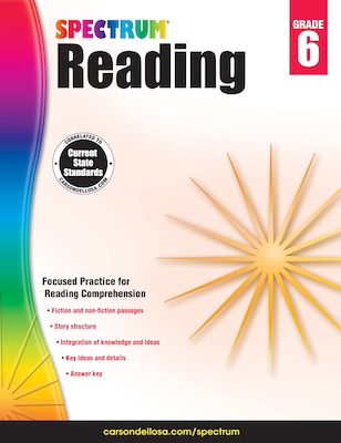 Spectrum Reading Workbook (Grade 6)