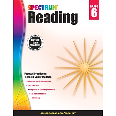 Spectrum Reading Workbook (Grade 6)