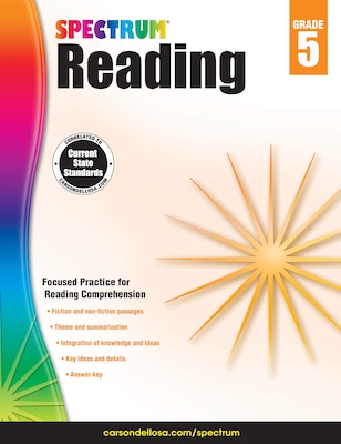 Spectrum Reading Workbook (Grade 5)