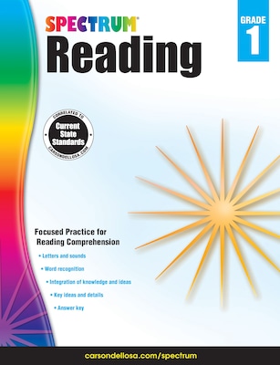 Spectrum Reading Workbook (Grade 1)