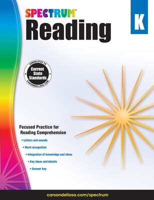 Spectrum Reading Workbook (Grade K)