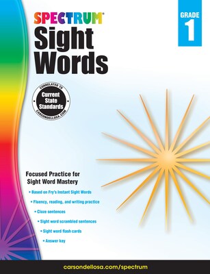 Spectrum Sight Words (Grade 1)