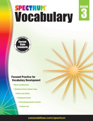 Spectrum Vocabulary (Grade 3)
