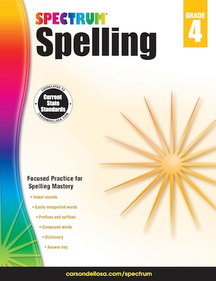 Spectrum Spelling (Grade 4)