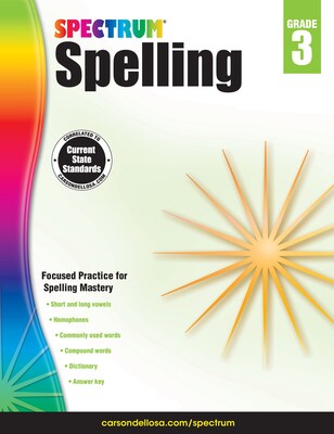 Spectrum Spelling (Grade 3)