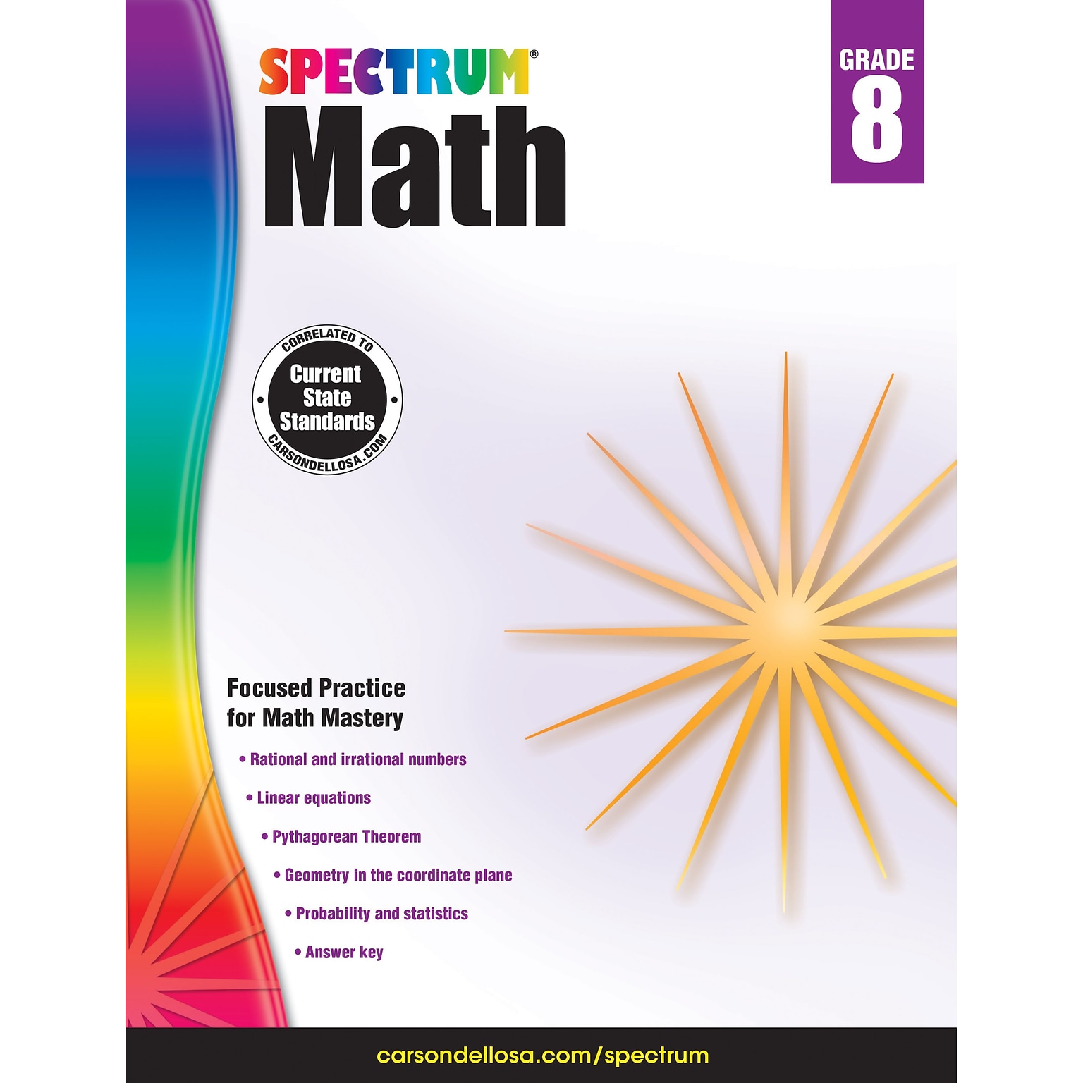 Spectrum Math Workbook (Grade 8)