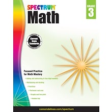 Spectrum Math Workbook (Grade 3)