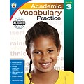 Academic Vocabulary Practice (Grade 3)