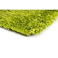 Shag Green/ Green Indoor Hand-made Polyester Area Rug (8 X 11)