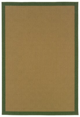 StyleHaven Traditional Polypropylene 6'7" X 9'6" Brown/Red Area Rug (WARI095N26X9L)