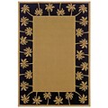 StyleHaven Transitional Solid Shag 100% Wool 6 X 9 Gold Area Rug (WANO271106X9L)