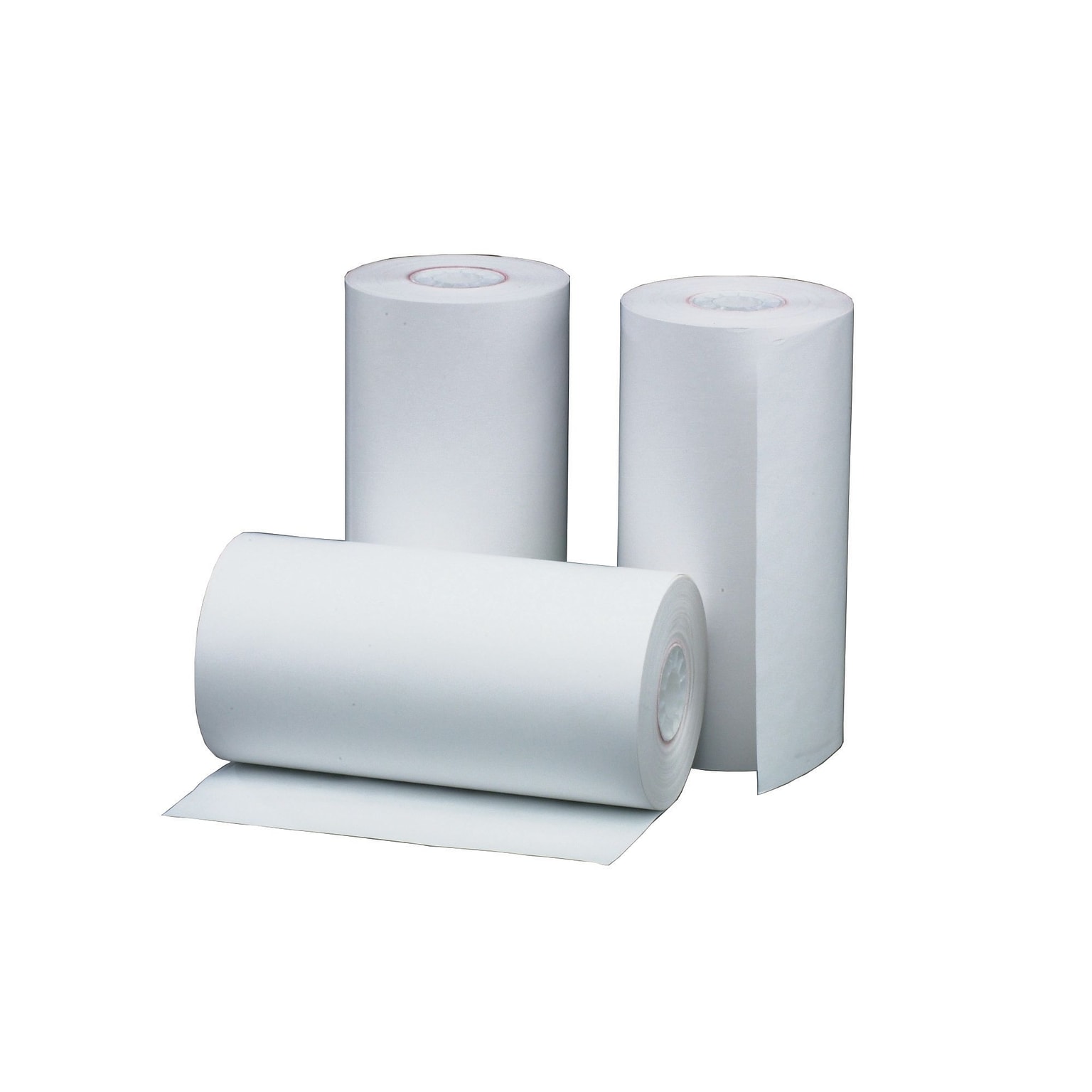 PM Company® Perfection® 4 1/2 x 90 One-Ply Thermal Financial/Teller Papers Roll, White (8909)