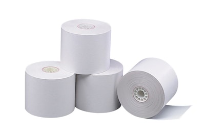 PM Company Perfection 2 3/8 x 170 1-Ply Thermal Cash Register/POS Paper Roll, White (5267)