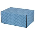 8.8X 5.5X12.2 GPP Gift Shipping Box, Classic Line, Diamonds & Dots, 48/Pack