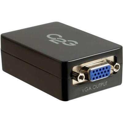 Cables to Go 40724 Pro DVI-D to VGA Converter, Black