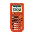 Guerrilla® Silicone Case For Texas Instruments TI 84 Plus C Silver Edition Calculator, Orange