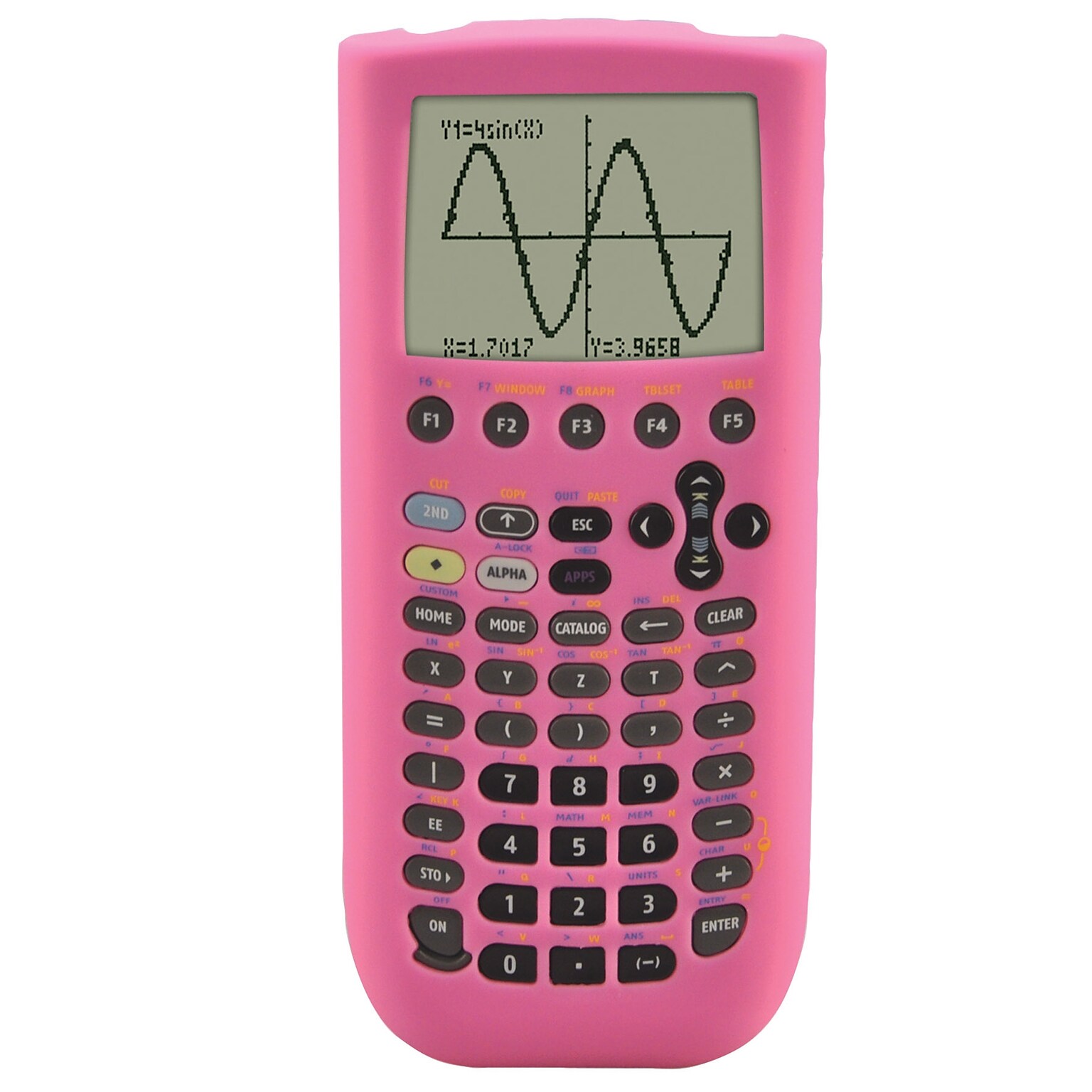 Guerrilla Silicone Case For Texas Instruments TI 89 Titanium Graphing Calculator, Pink