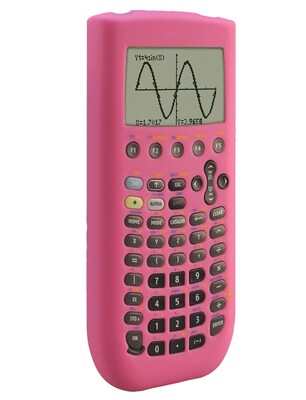 Guerrilla Silicone Case For Texas Instruments TI 89 Titanium Graphing Calculator, Pink