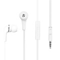 Insten® Stereo Handsfree Headset For iPhone; White
