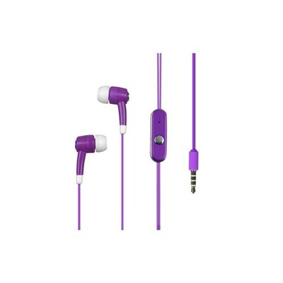 Insten® 10mW Light Stereo Handsfree Headset; Purple