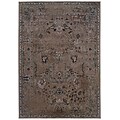 StyleHaven Traditional Polypropylene 67 X 96 Brown/Ivory Area Rug (WARI117D36X9L)