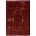 StyleHaven Traditional Polypropylene 710 X 11 Ivory/Red Area Rug (WREV119R28X11L)