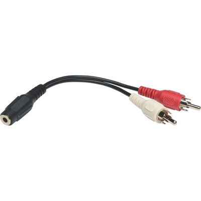 6 Mini Female to RCA Male Adapter Cable