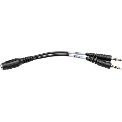 6 4-PSTN FMLE/3-PSTN Male Splitter Adapter