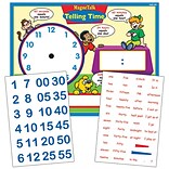 Super Duper Publications SAS124 MagneTalk Telling Time Board Game