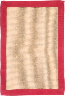 Surya Soho RED Hand Woven Rug, 8 x 10 Rectangle