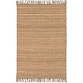 Surya J-46ute Natural J8 Hand Crafted Rug, 4 x 59 Rectangle