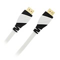 GearIT 3 HDMI v1.4 Male to Male Cable, White