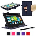 rOOCASE Slim-Fit Case Cover For 7 Amazon Kindle Fire HD, Navy