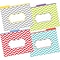 Barker Creek Letter 1/3-Cut Chevron Beautiful Decorative File Folder, Multi-Color, 12/Pack