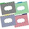 Barker Creek Letter 1/3-Cut Chevron Nautical Decorative File Folder, Multi-Color, 12/Pack