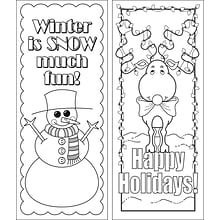 Barker Creek Celebrate Winter Bookmark Set, 60/Pack