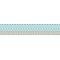 Barker Creek Double-Sided Trim, Turquoise/Coral Chevron, 12/Pack
