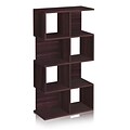 Way Basics Eco 4 Shelf Malibu Bookcase and Storage Shelf, Espresso