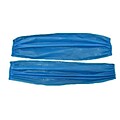 Keystone AG-PVC6-BL-1BG Vinyl PVC Disposable Sleeves, Blue, 24/Pack