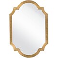 Surya MRR1020-3045 32 x 32 Frame made from MDF Mirror, aged gold
