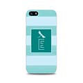 Centon OTM™ Critter Collection Teal Stripes Case For iPhone 5, Dragonfly - E